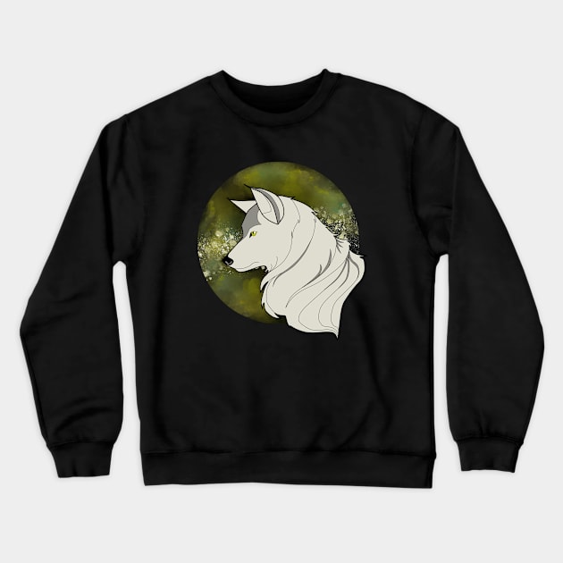 Spirit Animal Wolf Crewneck Sweatshirt by JMD'Silva